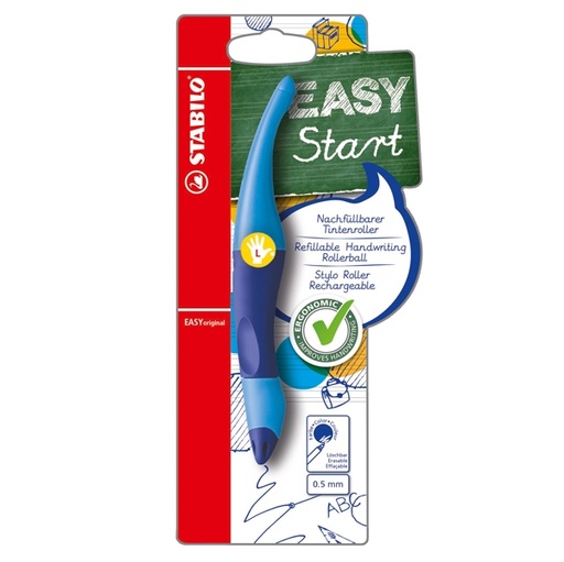 [D80101] SFEROGRAFICA STABILO EASYORIGINAL PER MANCINI con REFILL BLU