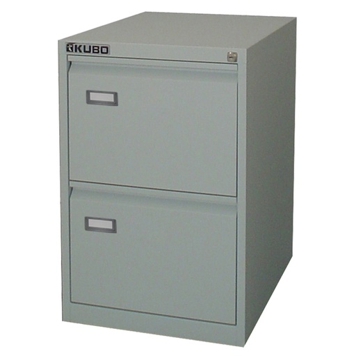 [D80120] CLASSIFICATORE Kubo 2 CASSETTI per CART. SOSPESE GRIGIO H 70cm