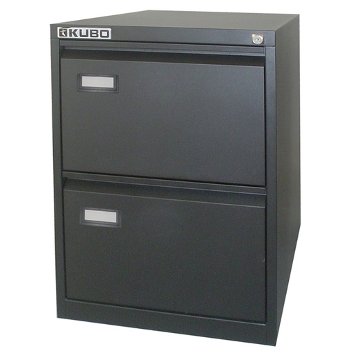 [D80121] CLASSIFICATORE Kubo 2 CASSETTI per CART. SOSPESE NERO H 70cm