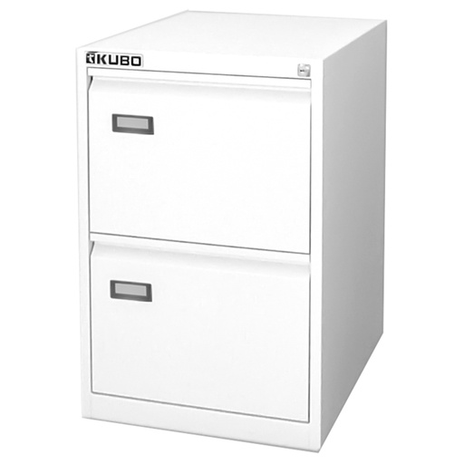 [D80122] CLASSIFICATORE Kubo 2 CASSETTI per CART. SOSPESE BIANCO H 70cm