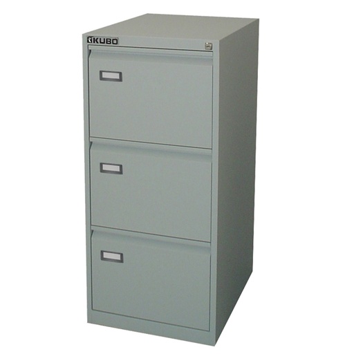 [D80123] CLASSIFICATORE Kubo 3 CASSETTI per CART. SOSPESE GRIGIO H 101cm
