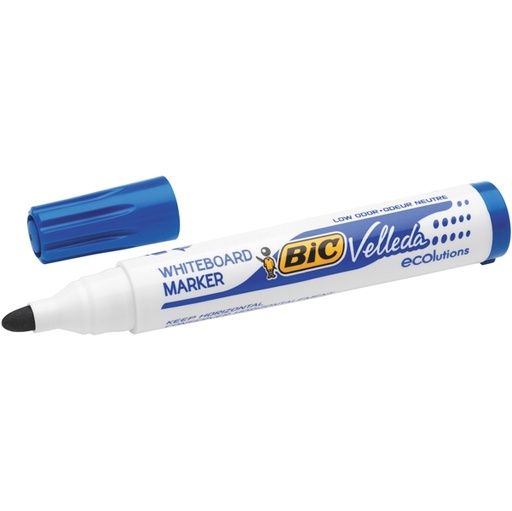 [D80204] MARCATORE P.TONDA 1.5MM BLU Whiteboard VELLEDA(R) 1701 Recycled BIC(R)