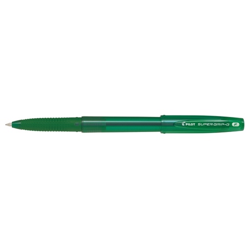 [D80249] Penna a sfera SUPERGRIP G con cappuccio punta 0,7mm verde PILOT