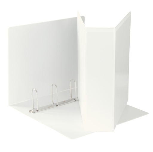 [D80296] Raccoglitore DISPLAY MAXI 22x30cm 4Q H65mm bianco personalizzabile ESSELTE