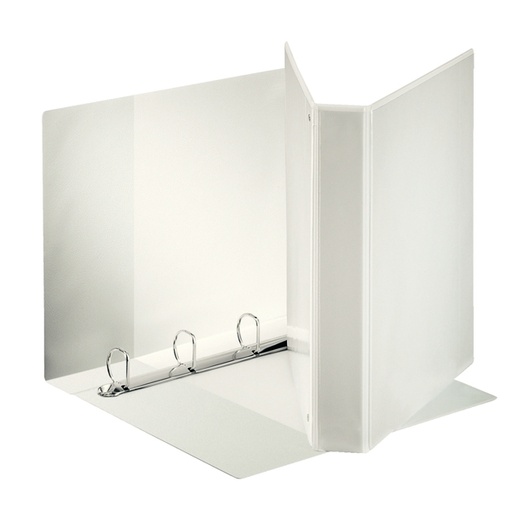 [D80297] Raccoglitore DISPLAY MAXI 22x30cm 4D H30mm bianco personalizzabile ESSELTE