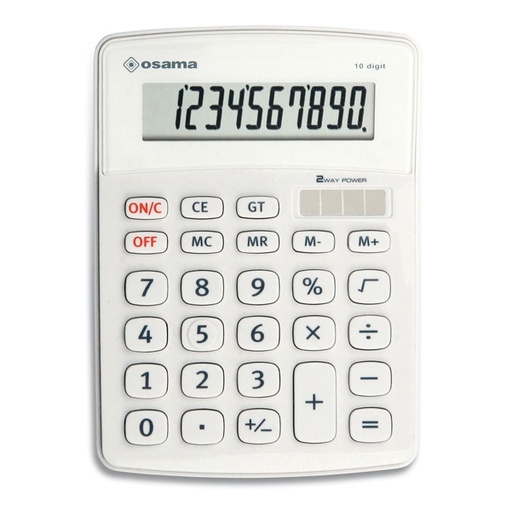 [D80342] CALCOLATRICE DA TAVOLO OS 502/10 OSAMA