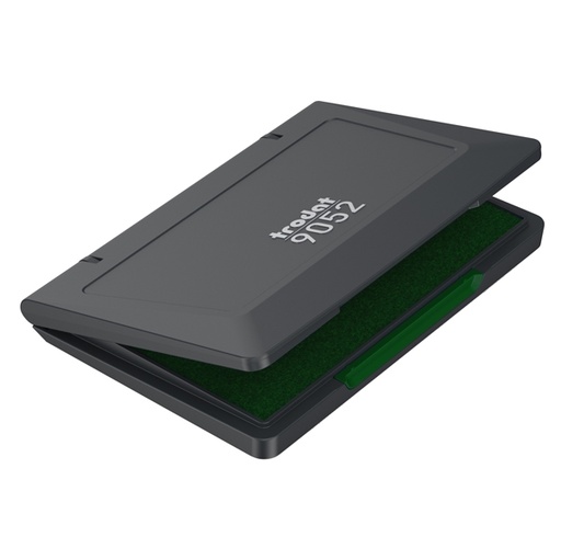 [D80414] CUSCINETTO 7X11CM VERDE per TIMBRI IN GOMMA 9052 TRODAT