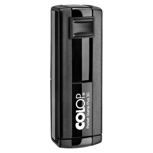 [D80454] Timbro Pocket Stamp Plus 30 18x47mm 5righe autoinchiostrante nero COLOP