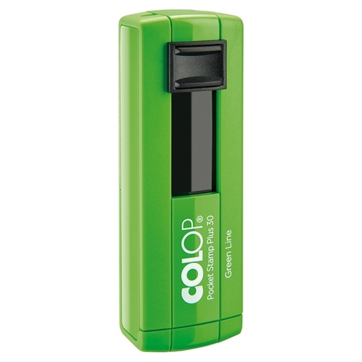 [D80457] Timbro Pocket Stamp Plus 30 18x47mm 5righe autoinchiostrante verde COLOP