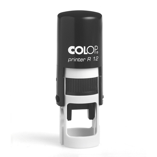 [D80459] Timbro Printer R12 diametro 12mm personalizzabile autoinchiostrante COLOP