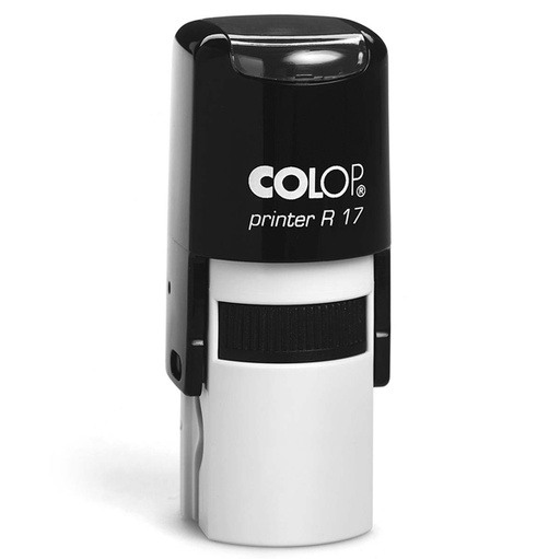 [D80460] Timbro Printer R17 diametro 17mm personalizzabile autoinchiostrante COLOP