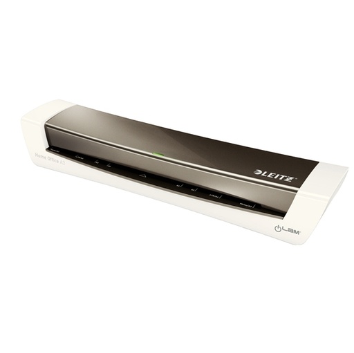 [D80483] PLASTIFICATRICE iLAM HomeOffice A3 GRIGIO LEITZ