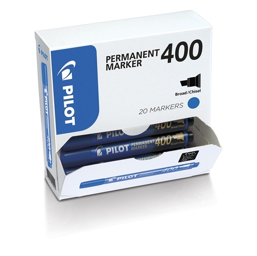 [D80503] BONUS PACK 15+5 MARCATORE PERMANENTE 40 0 BLU P.SCALPELLO 4.5MM PILOT