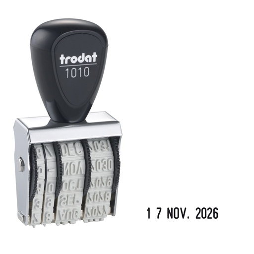 [D80510] Timbro 1010 manuale DATARIO 4mm TRODAT
