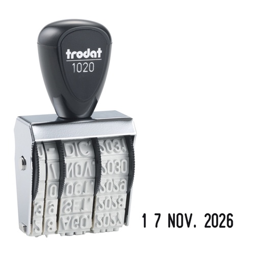 [D80511] Timbro 1020 manuale DATARIO 5mm TRODAT