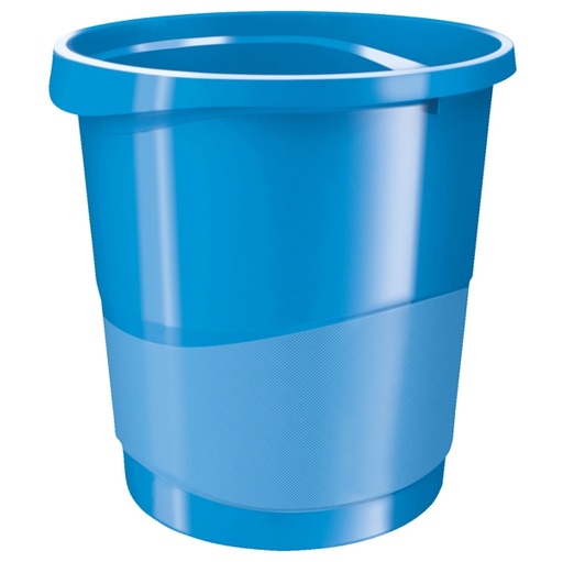[D80521] CESTINO GETTACARTE EUROPOST BLU VIVIDA 14LT ESSELTE