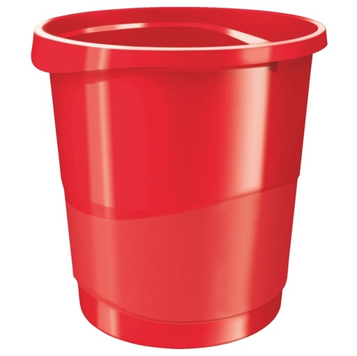 [D80524] CESTINO GETTACARTE EUROPOST ROSSO VIVIDA 14LT ESSELTE
