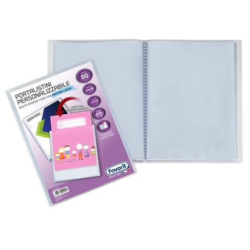 [D80548] PORTALISTINI 22X30-80 PERSONALIZZABILE LISCIO Premium Favorit