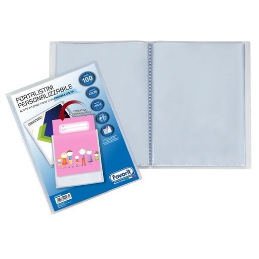 [D80549] PORTALISTINI 22X30-100 PERSONALIZZABILE LISCIO Premium Favorit