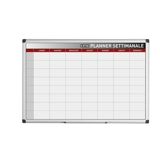 [D80603] PLANNER MAGNETICO SETTIMANALE 90x60cm Bi-Office