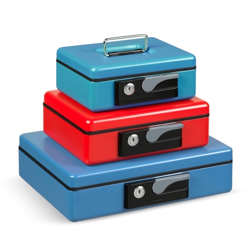 [D80613] CASSETTA PORTAVALORI 197X154X80MM BLU KOALA DELUXE
