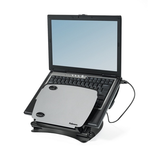 [D80650] SUPPORTO NOTEBOOK Professional Series CON HUB USB E LEGGIO - Fellowes