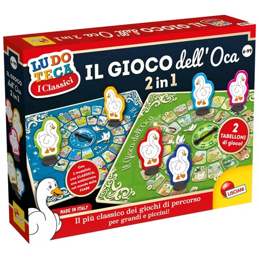 [D80699] Ludoteca gioco dell'oca Lisciani