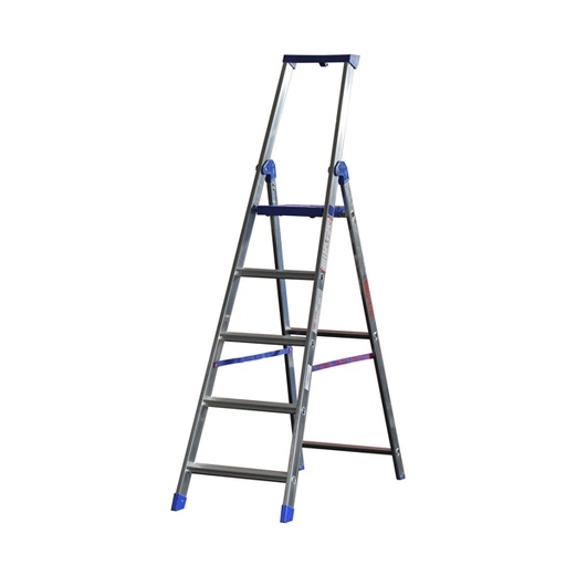 [D80738] SCALA ALLUMINIO Professionale 5 GRADINI Climb Evolution