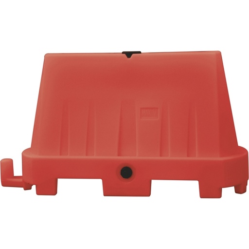 [D80764] BARRIERA STRADALE 100x40x70cm ROSSO tipo NEW JERSEY