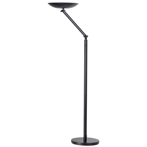 [D80982] Lampada articolata da terra Led 29,9WNero Varialux