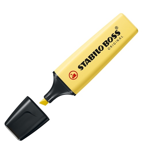 [D81051] EVIDENZIATORE STABILO BOSS PASTEL Giallo Banana 70/144