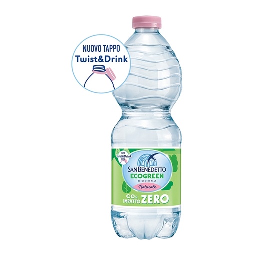 [D81683] Acqua naturale bottiglia PET 500ml San Benedetto