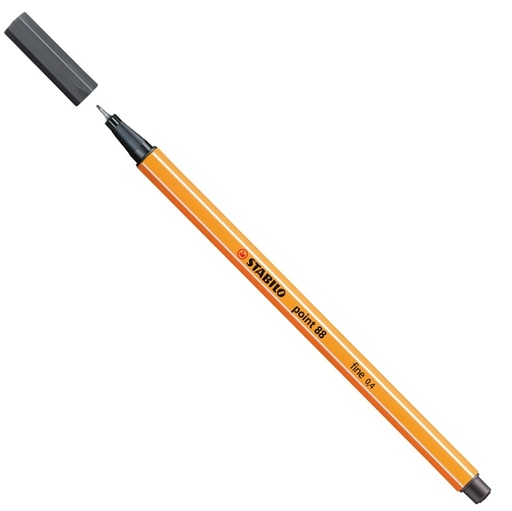 [D81712] PENNARELLO STABILO POINT 88/97 grigio nerastro