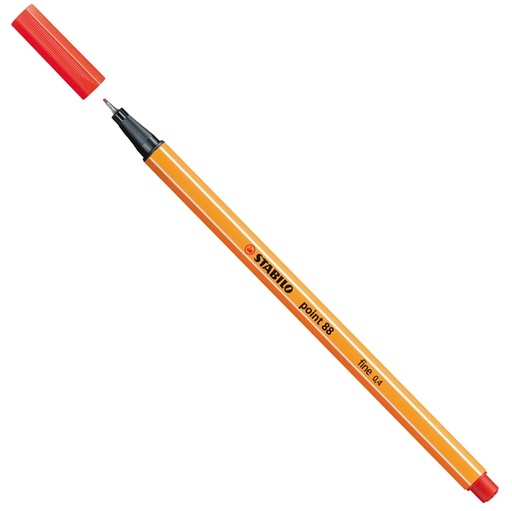 [D81716] PENNARELLO STABILO POINT 88/48 rosso chiaro