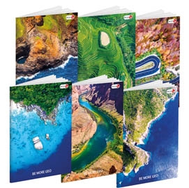[D81942] Maxiquaderno A4 36fg+2 100gr 4mm GEO Be More Special 2021 BM