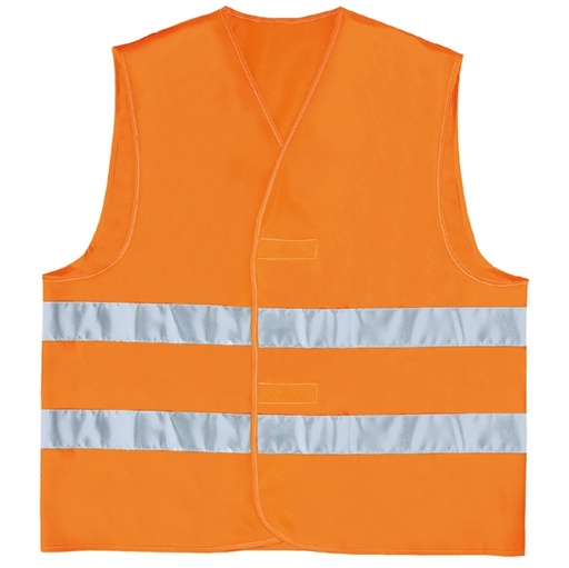 [D82217] Gilet alta visibilita' Arancio Fluo Tg. XXL