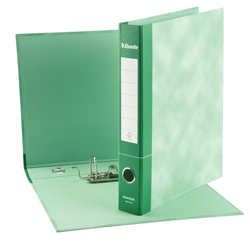 [D82300] Registratore ESSENTIALS G74 verde dorso 5cm f.to protocollo ESSELTE