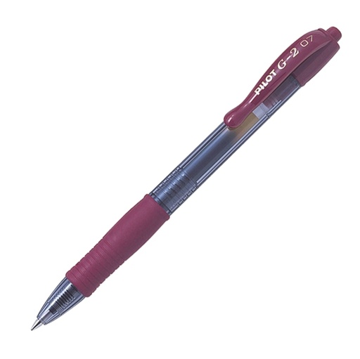 [D82376] PENNA SFERA GEL SCATTO G-2 BORDEAUX 0.7MM PILOT