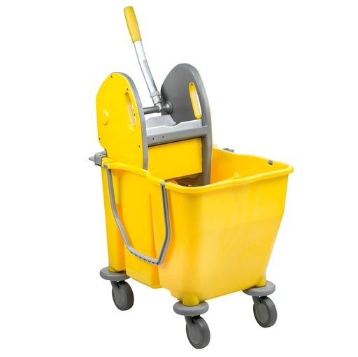 [D82503] Carrello doppia vasca 15+15Lt con Pressa PressDuo