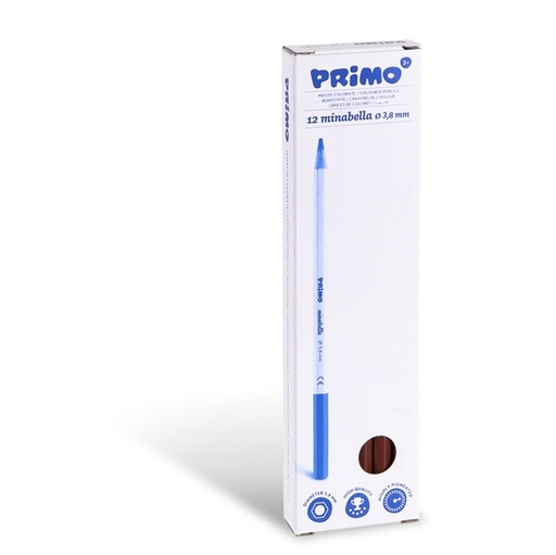[D82512] Pastello Minabella siena bruciata 730 diam. 3,8mm PRIMO