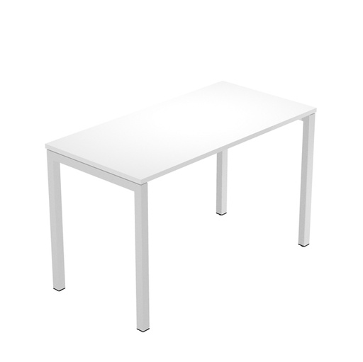 [D94405] Scrivania Easy Plus smartw. 120x60x72,5cm bianco