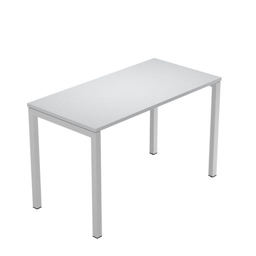 [D94408] Scrivania Easy Plus smartw. 120x60x72,5cm grigio