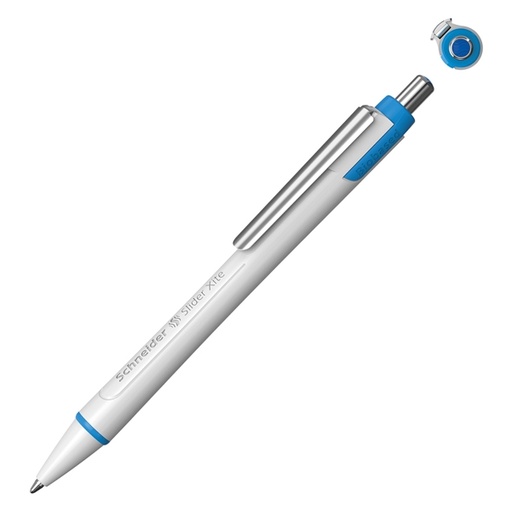 [D82693] Penna a sfera a scatto Xite blu Schneider