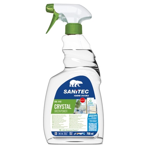 [D82780] Detergente Vetri 750ml Green Power Sanitec