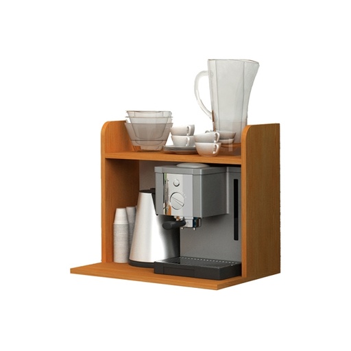 [D82932] Sopralzo per Mobile Punto Caffe' 59,8x24xH50cm Bicolore - Angolo Ristoro