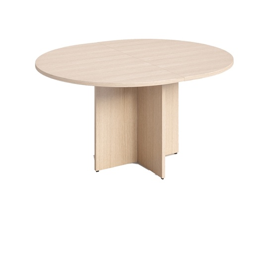 [D83014] Tavolo riunione tondo diam.120cm Rovere - Agora' Direction