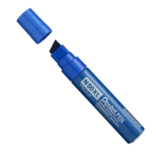 [D83088] Marcatore N50 extra large blu punta a scalpello 8-15,4mm Pentel