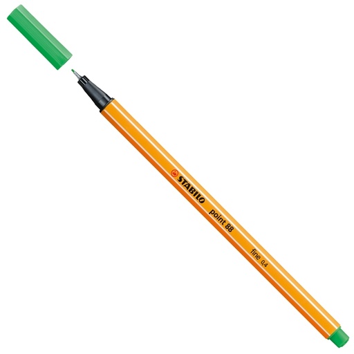 [D83131] Pennarello Point 88 88/16 verde smeraldo chiaro Stabilo