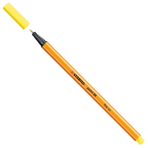[D83134] Pennarello Point 88 giallo limone 88/24 Stabilo