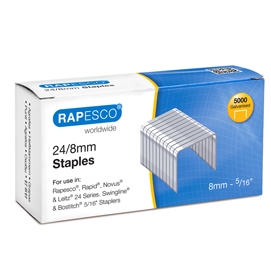 [D83205] Scatola 5000 punti in metallo 24/8 Rapesco